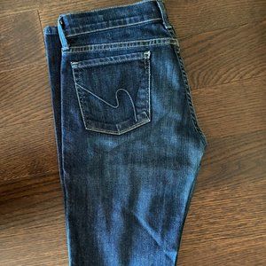 COH Dark Wash Low Waist Bootcut Jeans